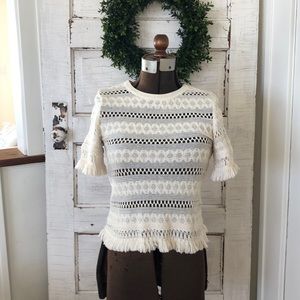 H&M Crochet blouse
